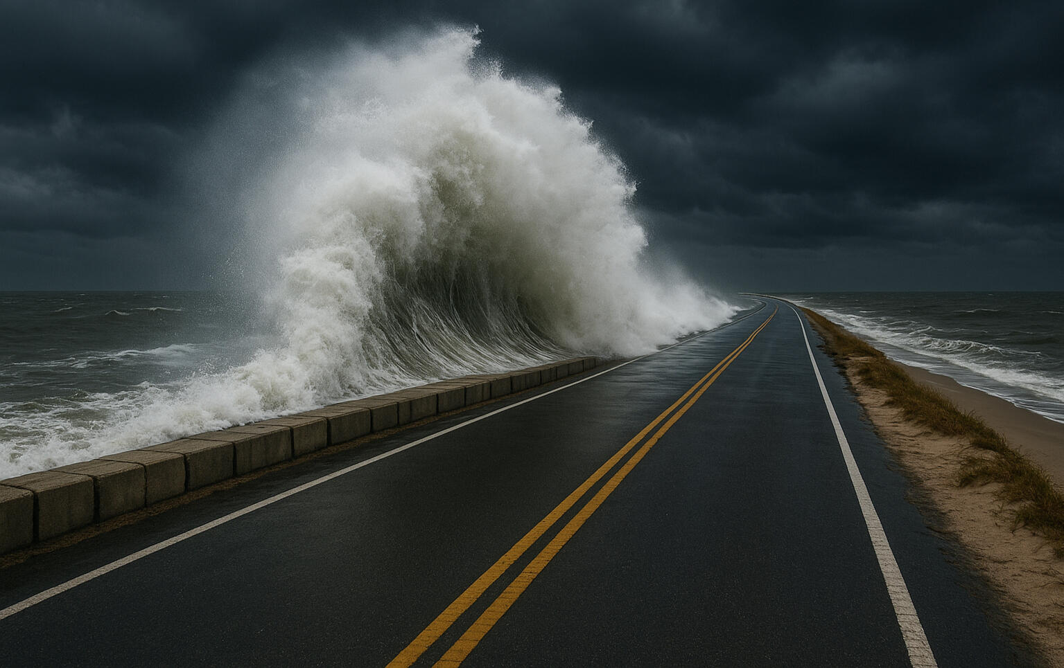 Causeway during a Hurricane Regional Planning Commission Resolution to Proceed with Lake Pontchartrain Barrier Modeling